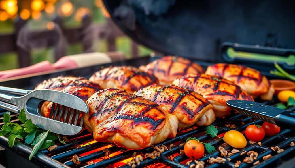 Grilling Chicken Thighs Techniques