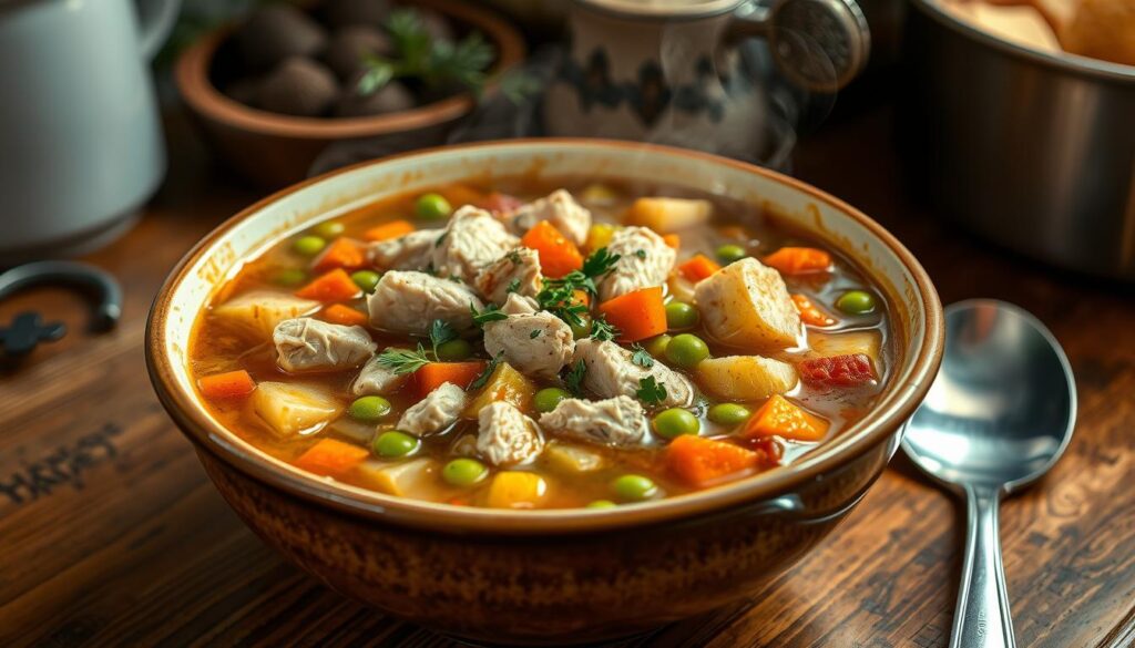 Rotisserie Chicken Soup