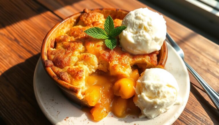 peach cobbler dump cake