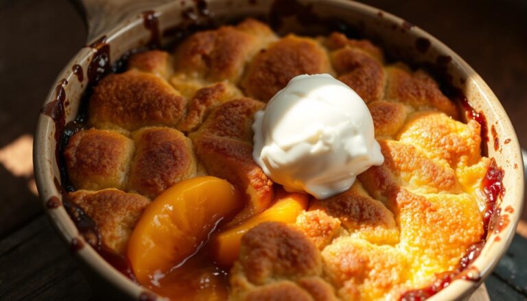 peach cobbler with cake mix